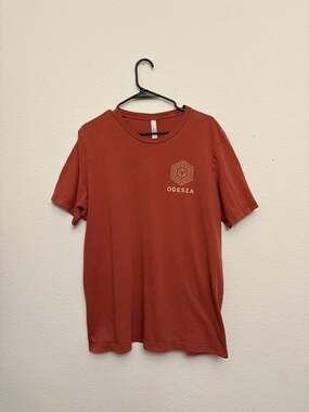 ODESZA The Last Goodbye Maze Icosahedron Tour  T-Shirt Clay XL